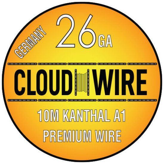 Cloud Wire 26ga Kanthal A1 (10m)